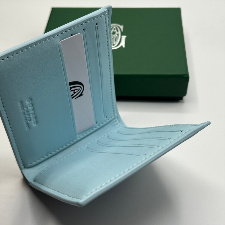کیف پول گویارد اصل رنگ آبی کم رنگ فول پک