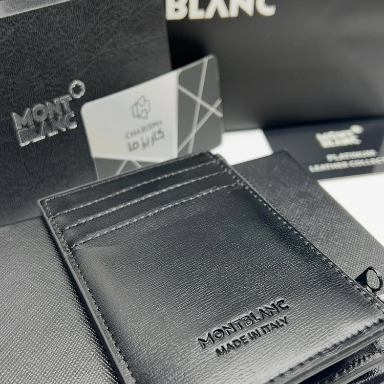 کیف کارت مون بلان بغل زیپ / Montblanc Cardholder
