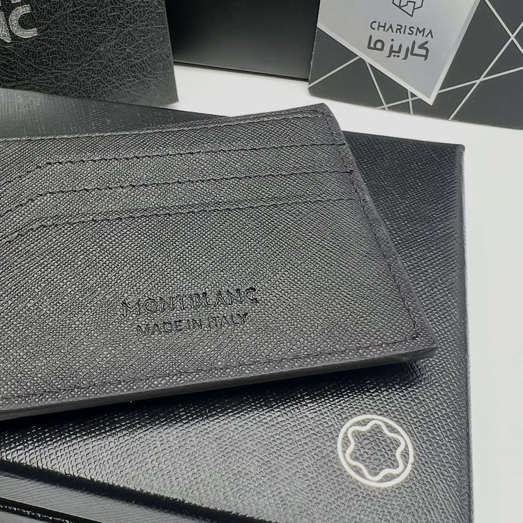 کیف پول چرم مردانه مون بلان / Montblanc Wallet