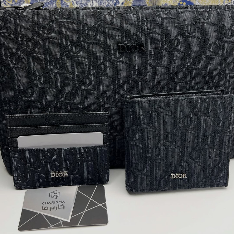 ست کالکشن دیور کیف دستی و کیف پول و جاکارتی Dior