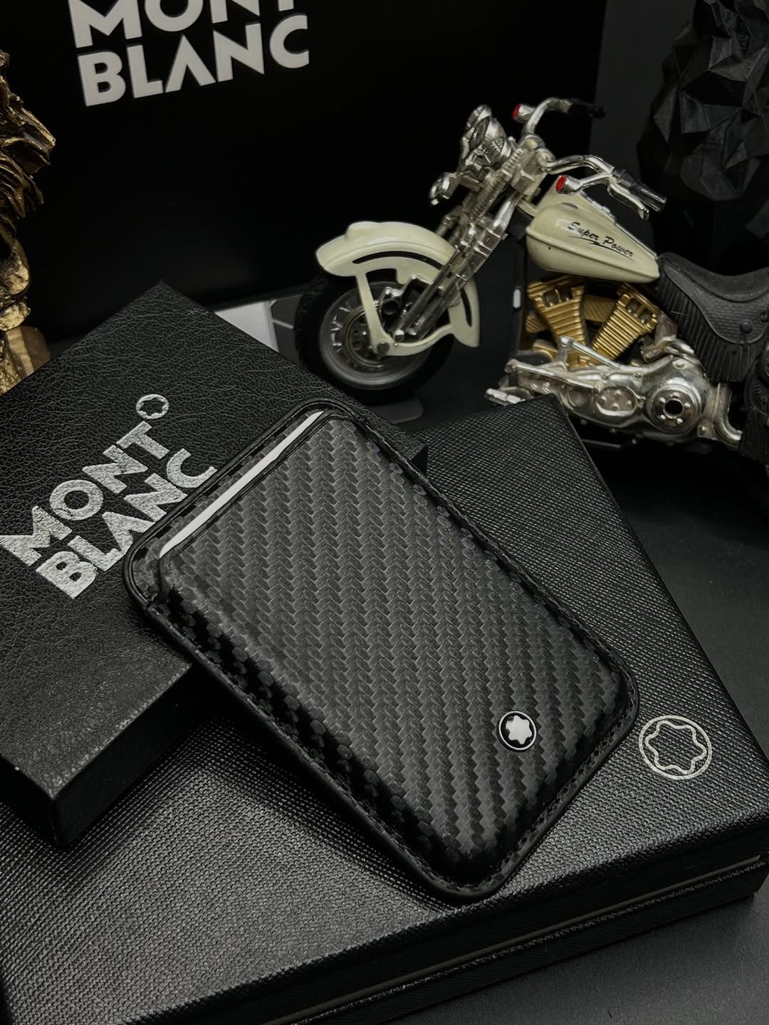 مگ سیف مون بلان / Montblanc Mag safe / جاکارتی موبایلی مون بلان اهن ربایی مگ سیف