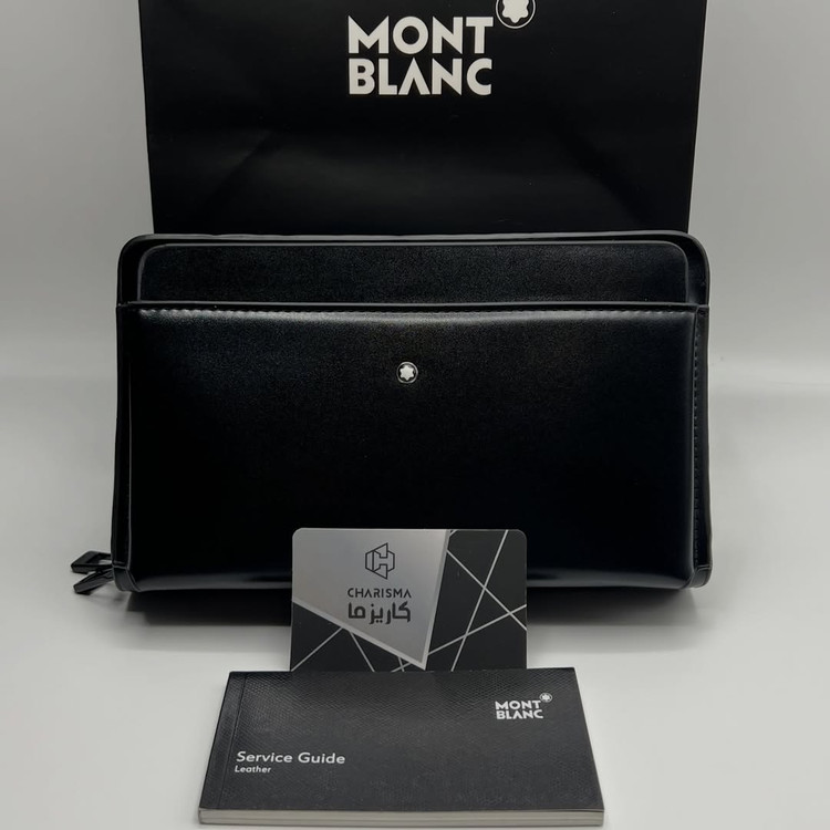 کیف دستی مدارکی مردانه مون بلان / کیف دستی مون بلان / کیف دستی مدارکی مونت بلان / montblanc hand bag