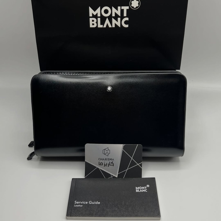 کیف دستی مدارکی مردانه مون بلان / کیف دستی مون بلان / کیف دستی مدارکی مونت بلان / montblanc hand bag
