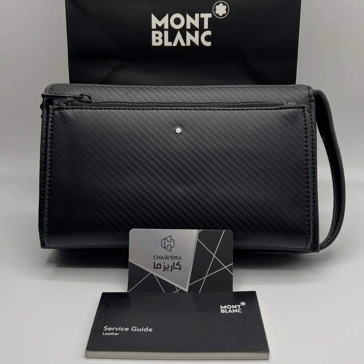 کیف دستی مدارکی مردانه مون بلان / کیف دستی مون بلان / کیف دستی مدارکی مونت بلان / montblanc hand bag