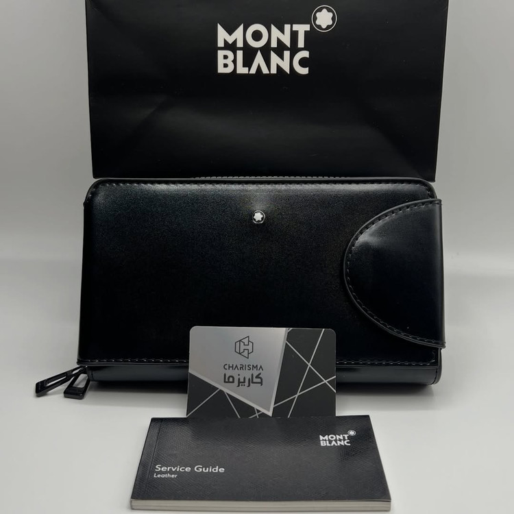 کیف دستی مدارکی مردانه مون بلان / کیف دستی مون بلان / کیف دستی مدارکی مونت بلان / montblanc hand bag