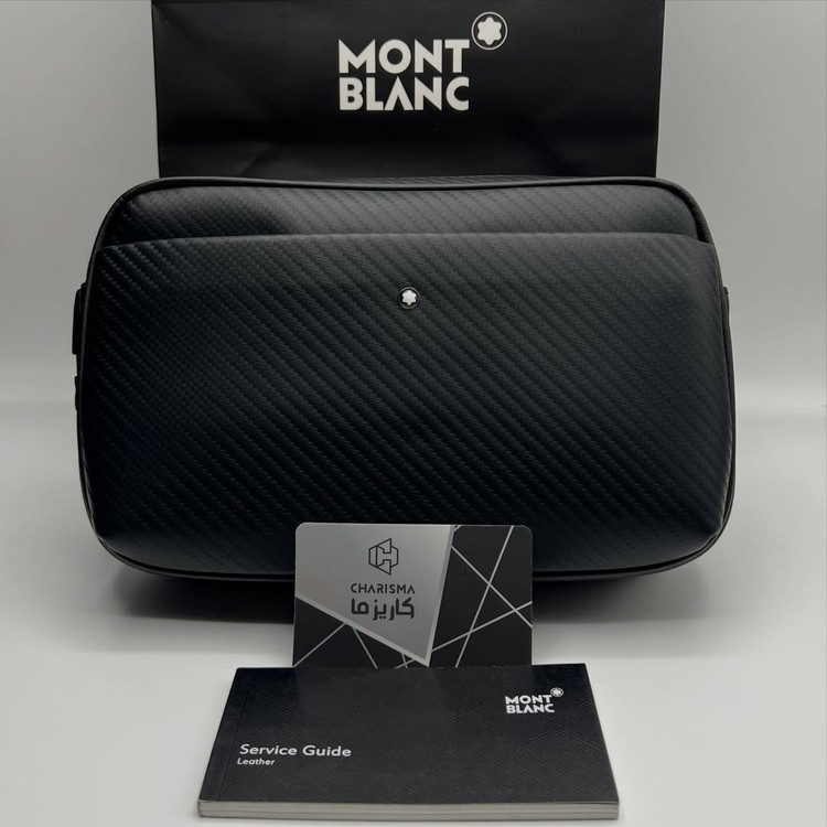کیف دستی مدارکی مردانه مون بلان / کیف دستی مون بلان / کیف دستی مدارکی مونت بلان / montblanc hand bag