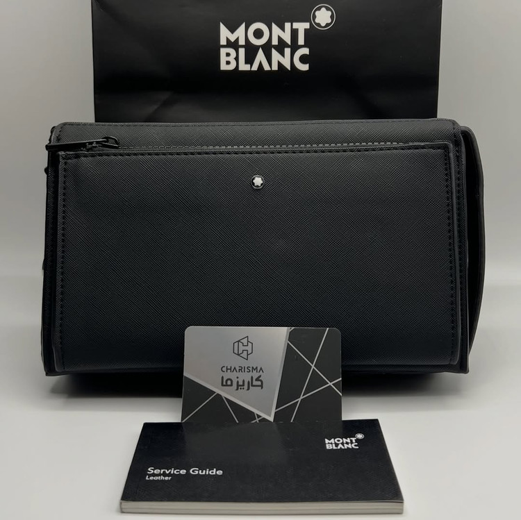 کیف دستی مدارکی مردانه مون بلان / کیف دستی مون بلان / کیف دستی مدارکی مونت بلان / montblanc hand bag