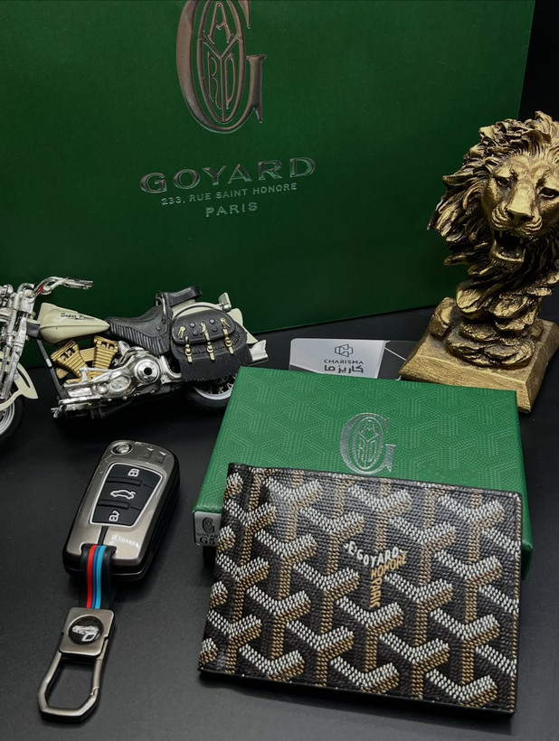جاکارتی گویارد مدل مانی کیپر گیره اسکناس دار مستر فول پک / Goyard money keeper Fullpack master A+