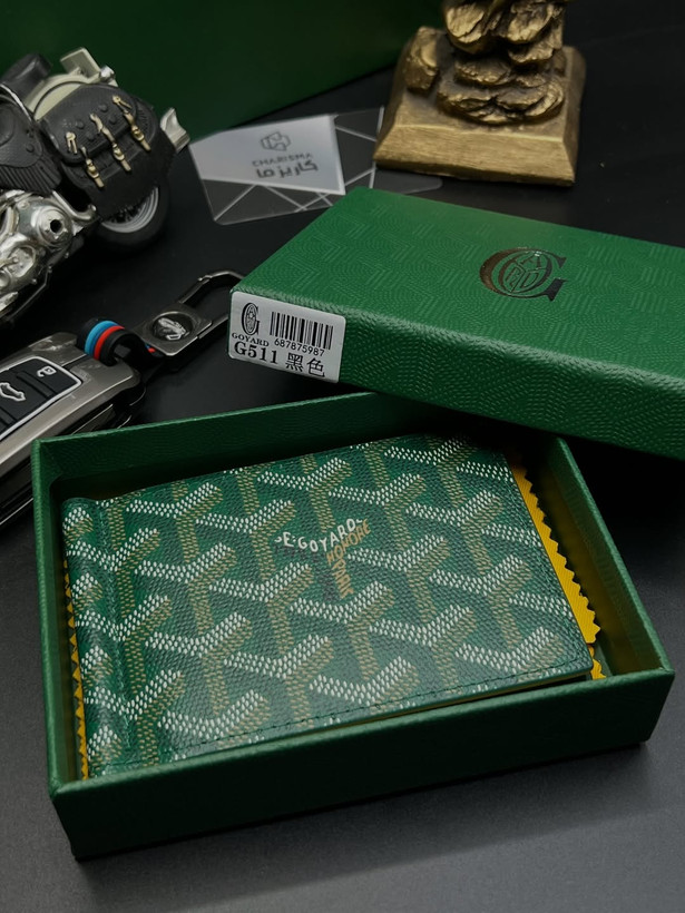جاکارتی گویارد مدل مانی کیپر گیره اسکناس دار مستر فول پک / Goyard money keeper Fullpack master A+