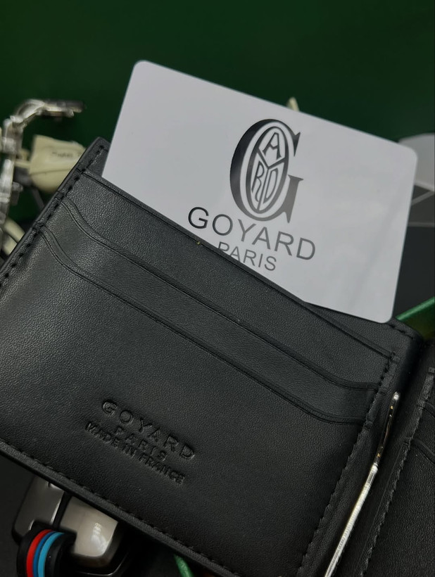 جاکارتی گویارد مدل مانی کیپر گیره اسکناس دار مستر فول پک / Goyard money keeper Fullpack master A+