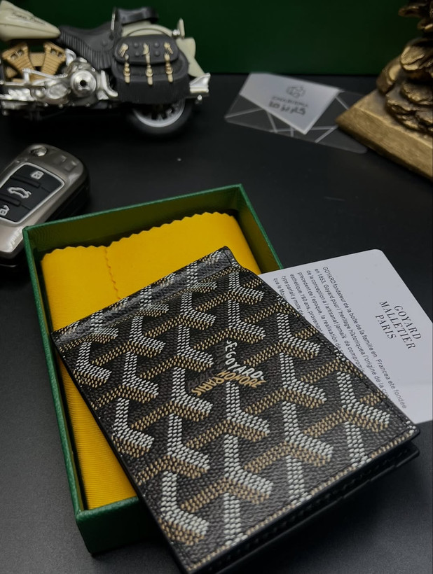جاکارتی گویارد مدل مانی کیپر گیره اسکناس دار مستر فول پک / Goyard money keeper Fullpack master A+