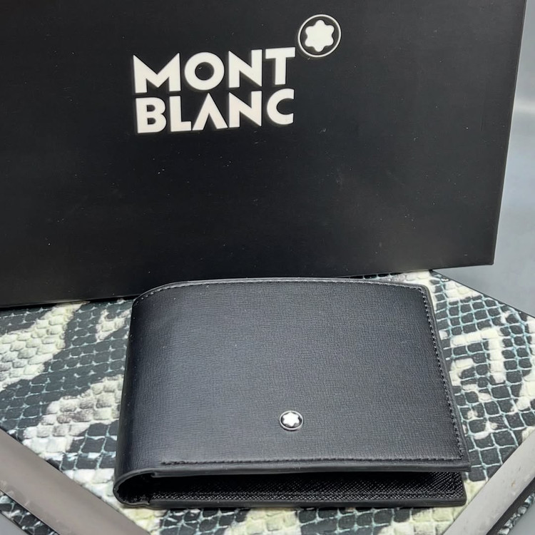 کیف پول جیبی مونتبلان / کیفپول چرم مردانه MONTBLANC