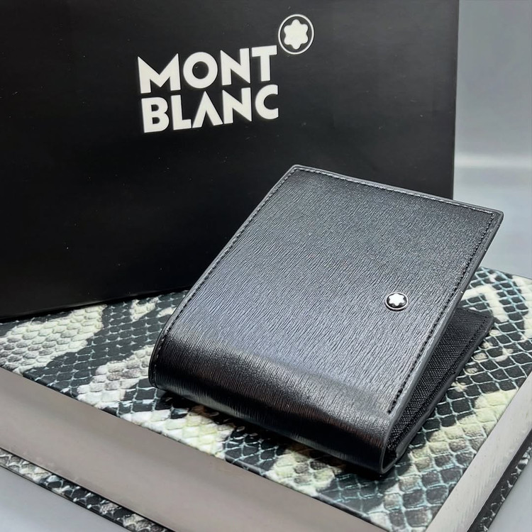 کیف پول جیبی مونتبلان / کیفپول چرم مردانه MONTBLANC