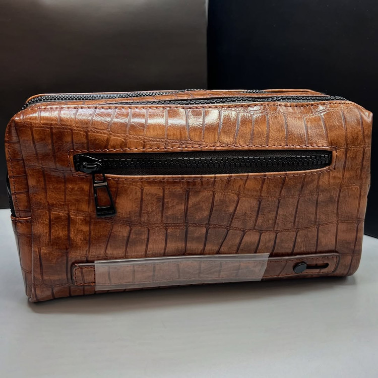 کیف چرم گاوی MONTBLANC رنگ عسلی