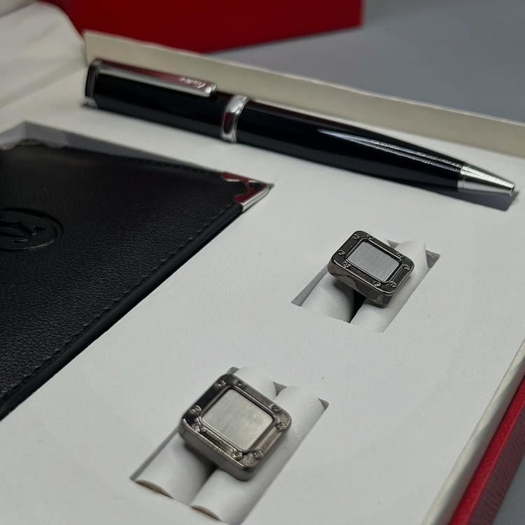 ست کادویی کارتیه / کادویی مردانه کارتیر / Cartier Setbox