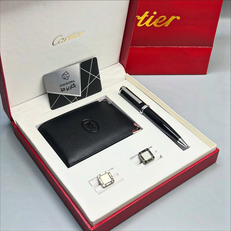 ست کادویی کارتیه / کادویی مردانه کارتیر / Cartier Setbox