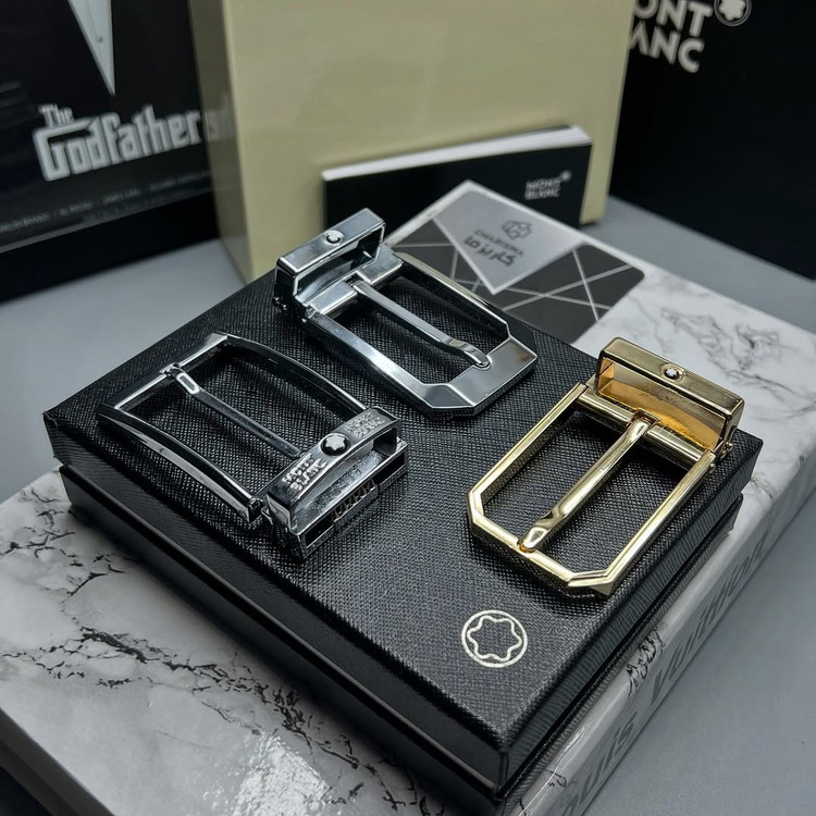 کمربند مردانه وارداتی مون بلان / Montblanc Belt