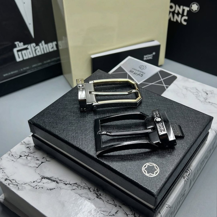 کمربند مردانه وارداتی مون بلان / Montblanc Belt