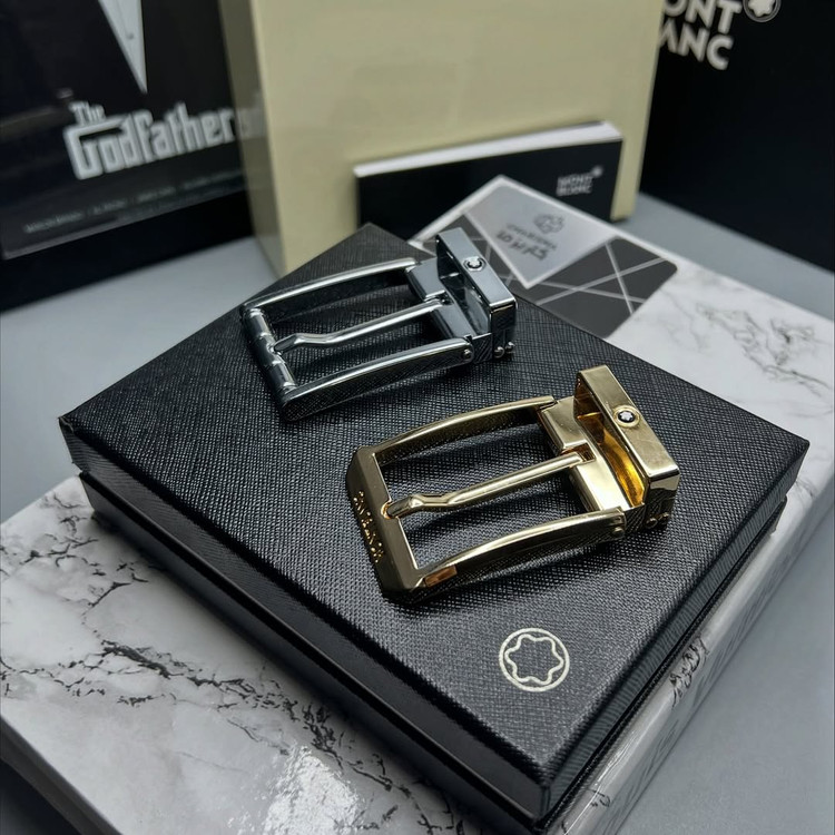 کمربند مردانه وارداتی مون بلان / Montblanc Belt