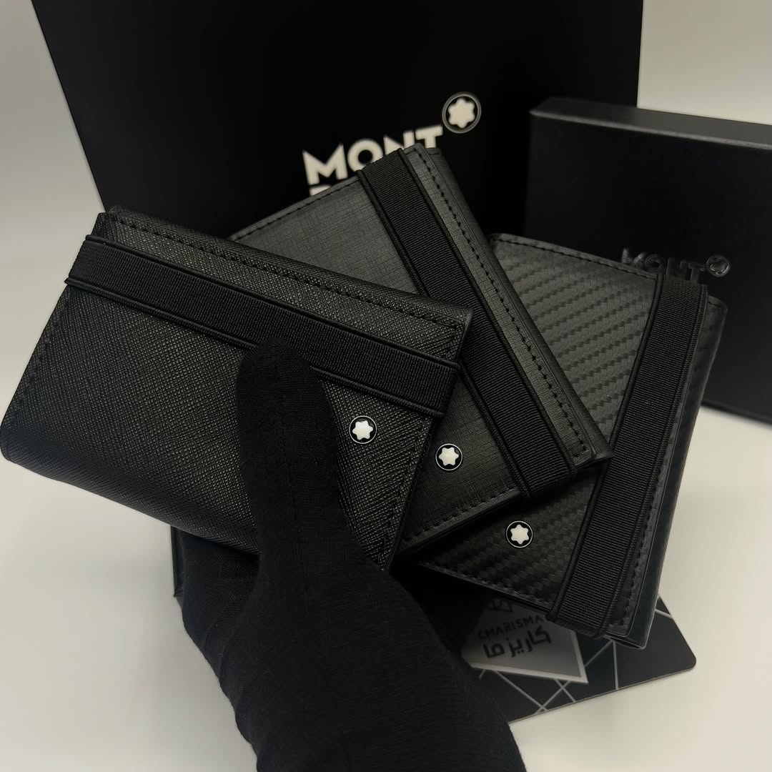 جاکارتی و کیف پول دورکش مینیمال مونبلان | MONTBLANC WALLET