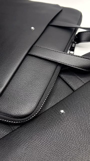 کیف لپتاپ چرم مدل سافیانو و فلوتر Montblanc
